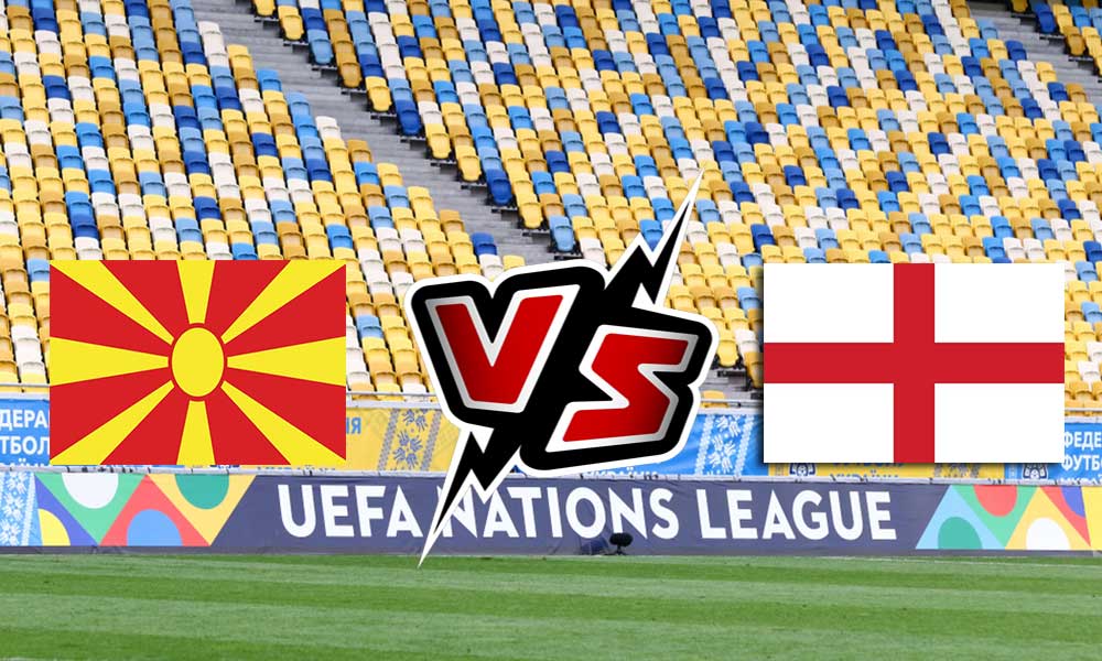England vs North Macedonia Live