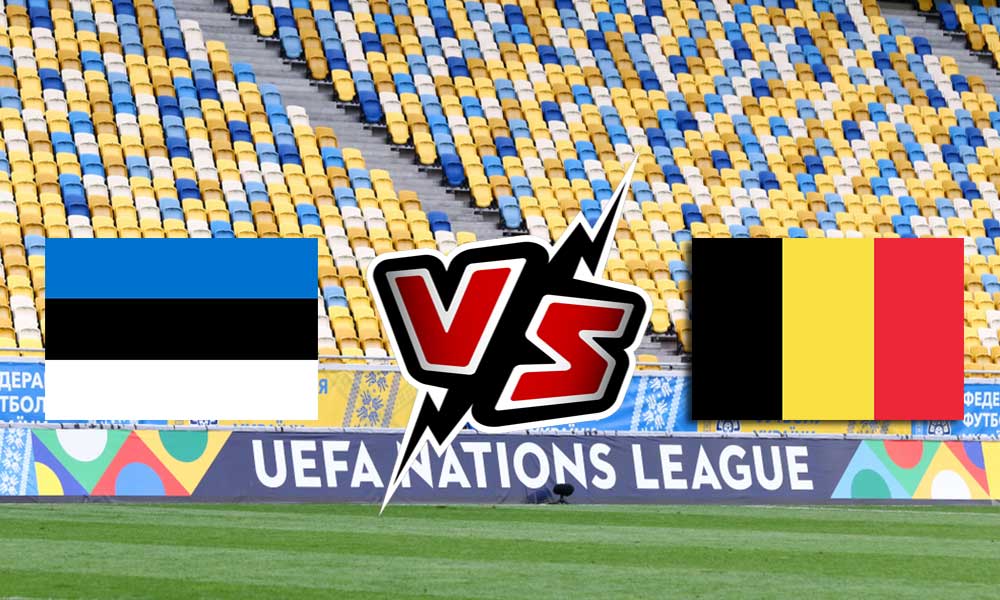 Estonia vs Belgium Live