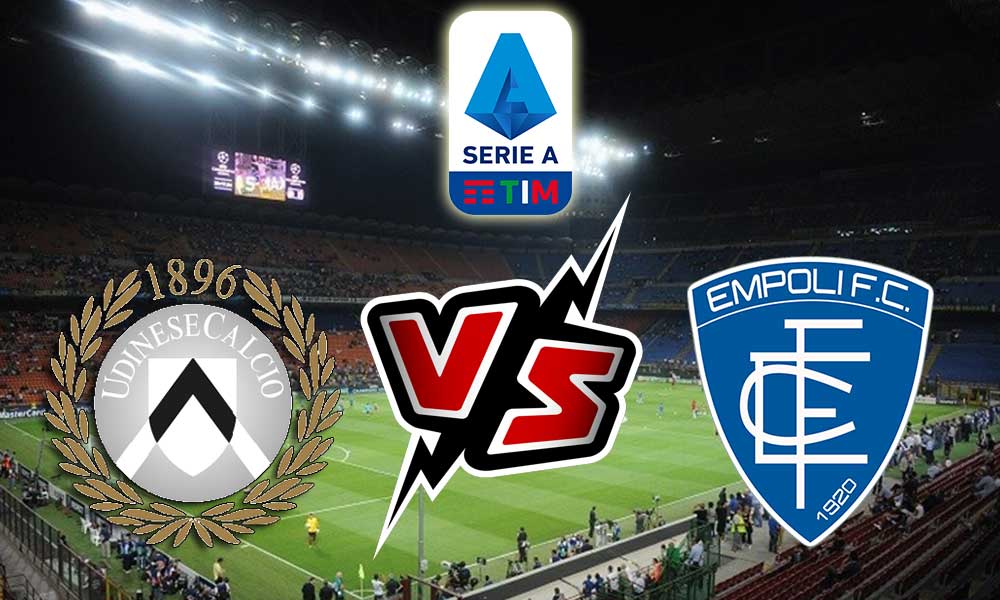 Empoli vs Udinese Live