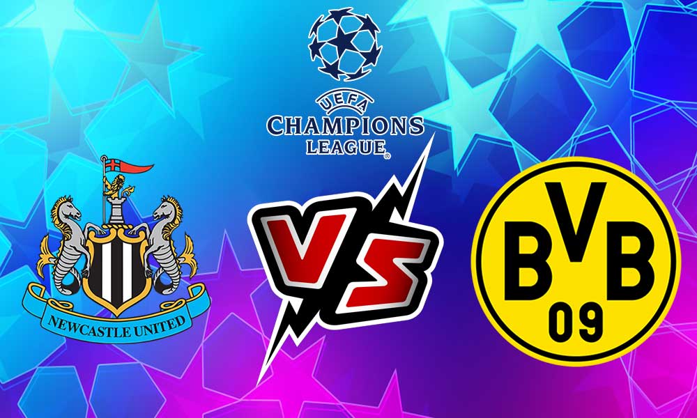 Newcastle United vs Borussia Dortmund Live