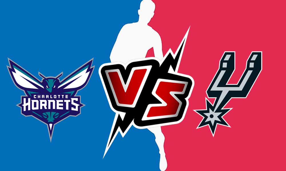 San Antonio Spurs vs Charlotte Hornets Live